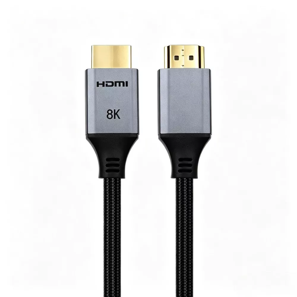 Câble HDMI 8K à coque en alliage de zinc pour caméra AM à AM